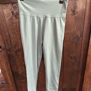 Mint Green High-Waisted Leggings